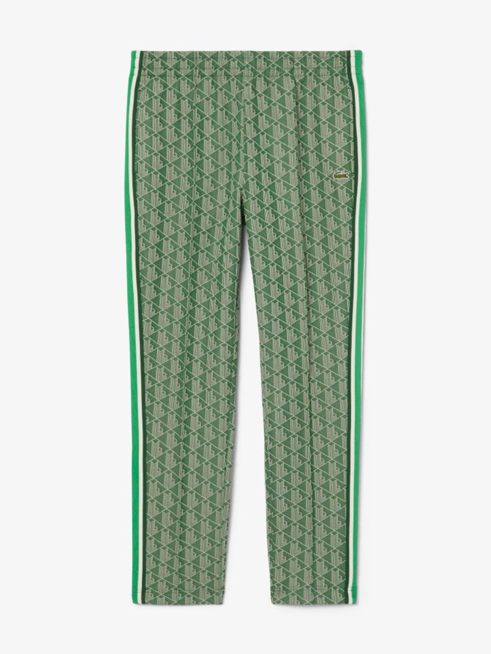 Lacoste Paris Monogram Sweatpants Men's 3XL Green Jacquard NWT - Picture 8 of 8